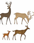 Sizzix - Tim Holtz - Thinlits Dies - Darling Deer-ScrapbookPal