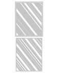 Sizzix - Tim Holtz - Thinlits Dies - Layered Stripes-ScrapbookPal