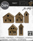 Sizzix - Tim Holtz - Thinlits Dies - Paper Village-ScrapbookPal