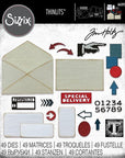 Sizzix - Tim Holtz - Thinlits Dies - Postale-ScrapbookPal