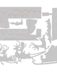 Sizzix - Tim Holtz - Thinlits Dies - Reindeer Sleigh-ScrapbookPal