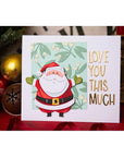 Sizzix - Tim Holtz - Thinlits Dies - Santa Greetings Colorize-ScrapbookPal