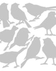 Sizzix - Tim Holtz - Thinlits Dies - Silhouette Birds-ScrapbookPal