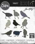 Sizzix - Tim Holtz - Thinlits Dies - Silhouette Birds-ScrapbookPal