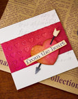 Sizzix - Tim Holtz - Thinlits Dies & Texture Fades Embossing Folder - Vault Love Notes-ScrapbookPal