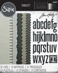 Sizzix - Tim Holtz - Thinlits Dies - Vault Edges-ScrapbookPal