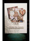 Sizzix - Tim Holtz - Thinlits Dies - Vault Lovebirds-ScrapbookPal
