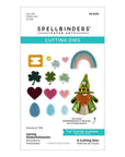 Spellbinders - 3D Felt Décor Spring Collection - Dies - Spring Embellishments-ScrapbookPal