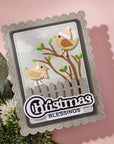 Spellbinders - All About Christmas Collection - Clear Stamps & Dies - Christmas Sentiments-ScrapbookPal