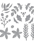 Spellbinders - All About Christmas Collection - Dies - Christmas Foliage-ScrapbookPal