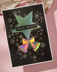 Spellbinders - All About Christmas Collection - Stencils - Lots of Circles-ScrapbookPal