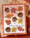 Spellbinders - Autumn Archives Collection - Press Plate & Dies - Autumn Sentiments-ScrapbookPal