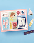 Spellbinders - Bayfair Collection - Dies - Nested Postage-ScrapbookPal