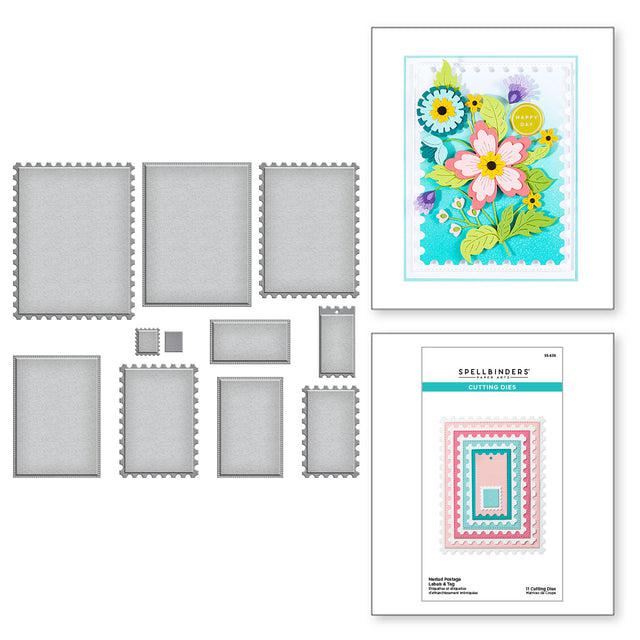 Spellbinders - Bayfair Collection - Dies - Nested Postage-ScrapbookPal