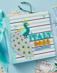 Spellbinders - Belleview Collection - Dies - Kaleidoscope Peacock-ScrapbookPal