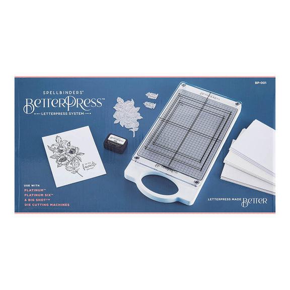 Spellbinders - BetterPress Letterpress System-ScrapbookPal