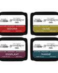 Spellbinders - BetterPress - Mini Ink Set - Earthy-ScrapbookPal