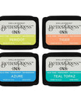 Spellbinders - BetterPress - Mini Ink Set - Tropical, 4 pack-ScrapbookPal