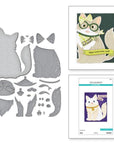 Spellbinders - Bibi's Cats and Pugs Collection - Dies - Big Cat-ScrapbookPal