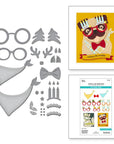 Spellbinders - Bibi's Cats and Pugs Collection - Dies - Cats and Pugs Accessories-ScrapbookPal