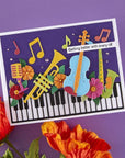 Spellbinders - Bibi's Musical Notes Collection - Dies - Mini Musical Instruments-ScrapbookPal