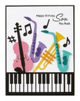 Spellbinders - Bibi's Musical Notes Collection - Dies - Mini Musical Instruments-ScrapbookPal