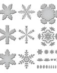 Spellbinders - Bibi's Snowflakes Collection - Dies - Delicate Snowflakes-ScrapbookPal