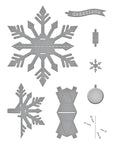 Spellbinders - Bibi's Snowflakes Collection - Dies - Pop-Up Snowflake-ScrapbookPal