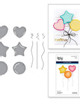 Spellbinders - Birthday Bash Collection - Dies - Mylar Balloons-ScrapbookPal