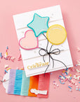 Spellbinders - Birthday Bash Collection - Dies - Mylar Balloons-ScrapbookPal