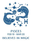 Spellbinders - Block Print Zodiacs Collection - Registration Press + Foil Plates - Block Print Pisces-ScrapbookPal