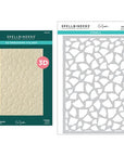 Spellbinders - Bougie Birthday Collection - 3D Embossing Folder & Stencils Set - Born to Sparkle-ScrapbookPal