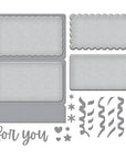 Spellbinders - Bougie Birthday Collection - Dies - Treat Yourself Gift Card Holder-ScrapbookPal