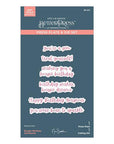 Spellbinders - Bougie Birthday Collection - Press Plates & Dies - Bougie Birthday Sentiments-ScrapbookPal