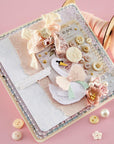 Spellbinders - Buttons & Keepsakes Collection - Dies - Keepsake Swans-ScrapbookPal