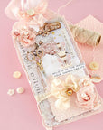Spellbinders - Buttons & Keepsakes Collection - Letterpress + Foil Plate & Cut - Heirloom Words-ScrapbookPal
