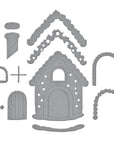 Spellbinders - Candy Christmas Collection - Dies - Gingerbread House-ScrapbookPal