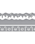 Spellbinders - Candy Christmas Collection - Dies - Sweet Borders-ScrapbookPal