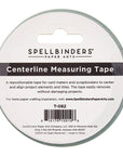 Spellbinders - Card Shoppe Essentials - Centerline Measuring Tape-ScrapbookPal