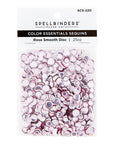 Spellbinders - Card Shoppe Essentials - Color Essentials Sequins - Rose Smooth Discs-ScrapbookPal