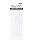 Spellbinders - Card Shoppe Essentials - Enamel Dots - Dimensional Clear-ScrapbookPal