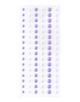 Spellbinders - Card Shoppe Essentials - Enamel Dots - Dimensional Two Tone Purple-ScrapbookPal
