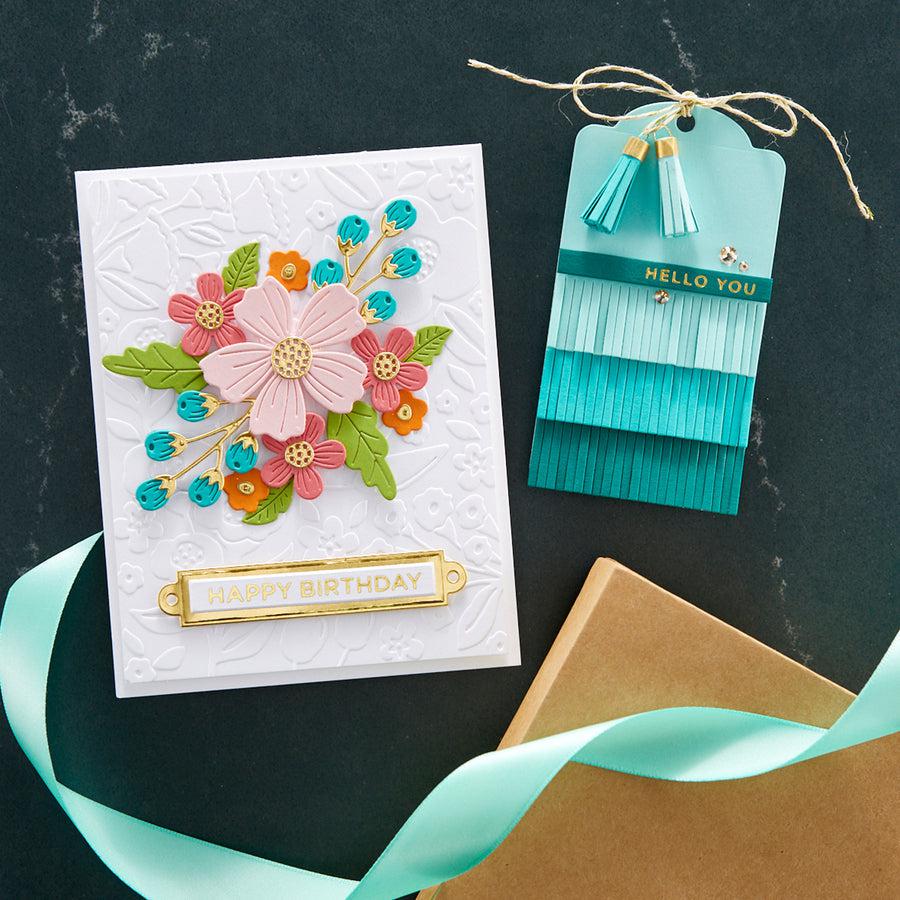 Spellbinders - Celebrate You Collection - Dies - Sentiment Labels-ScrapbookPal