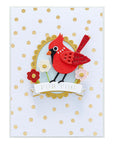Spellbinders - Celebrate the Season Collection - Dies - Tweet Cardinal-ScrapbookPal