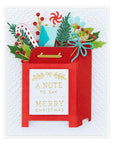 Spellbinders - Celebrate the Season Collection - Embossing Folder - Dazzling Dots-ScrapbookPal