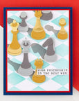 Spellbinders - Checkmate Collection - Stencils - Layered Harlequin-ScrapbookPal