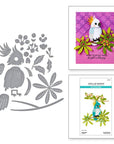Spellbinders - Cheerful Chirps Collection - Dies - Flying High-ScrapbookPal