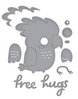 Spellbinders - Cheerful Chirps Collection - Dies - Free Hugs Oscar-ScrapbookPal
