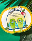 Spellbinders - Cheerful Chirps Collection - Dies - Pretty Birds-ScrapbookPal