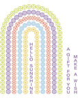 Spellbinders - Cheers to You Collection - Registration Press Plates - Arched Messages-ScrapbookPal